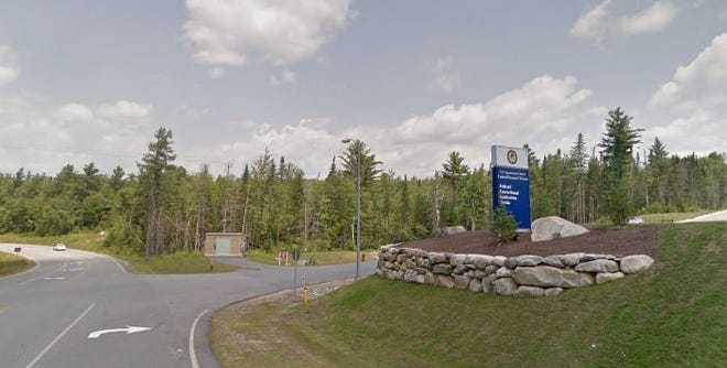 The outside of Federal Correctional Institution Berlin in New Hampshire.