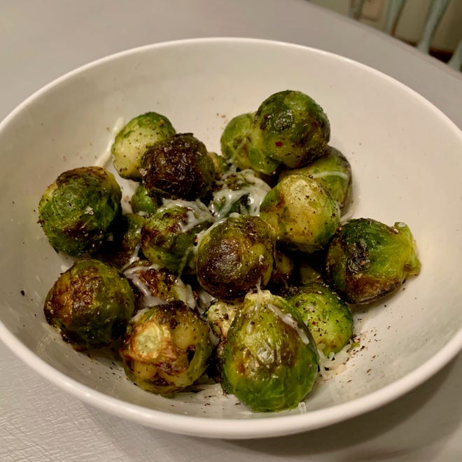 Air frying frozen brussels sprouts is one of the easiest and most delicious short cuts one can take in the kitchen.