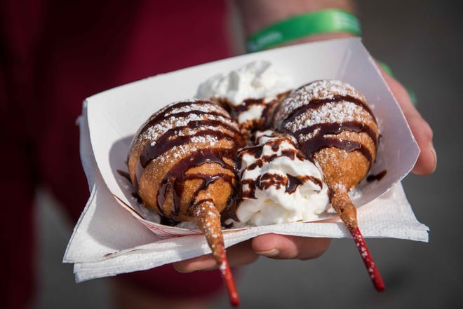 Fried delights rule at the Florida State Fair set for Feb. 10-21 in Tampa.