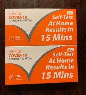 The COVID-19 tests that are being delivered across the nation.