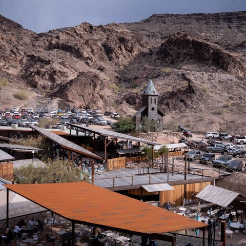 The Desert Bar, January 22, 2022, Parker, Arizona.