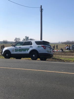 Tulare County deputies are searching for the men responsible for robbing three fieldworkers near Road 158 and Ivanhoe Drive.