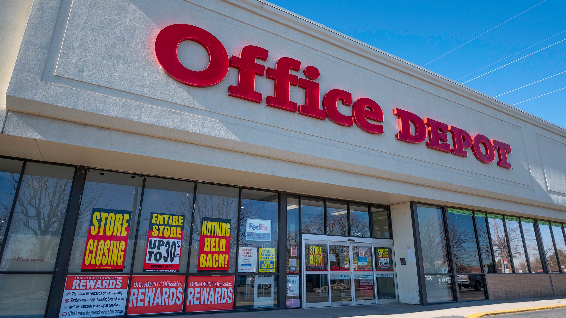 Pueblo Office Depot hosting liquidation sale, closing in March