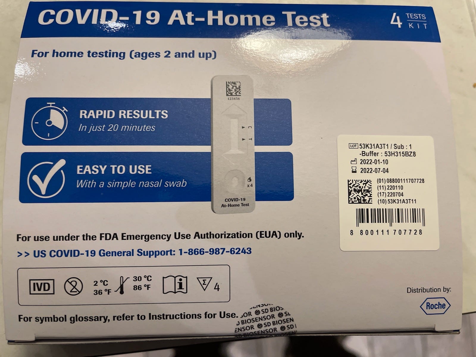 Covid 19 home test kit