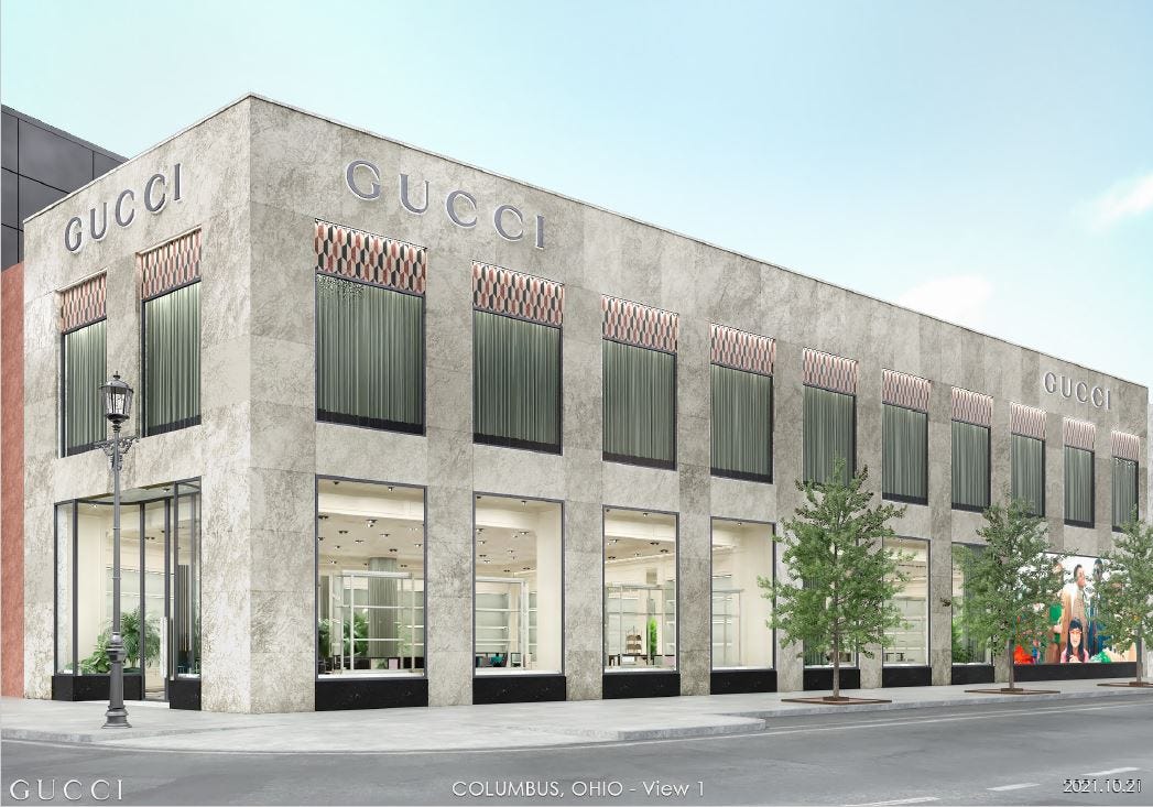 Ohio's only Gucci store opening at Easton Town Center