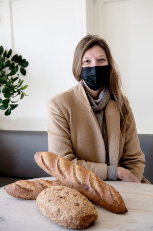 OWL Bakery founder Susannah Gebhart in West Asheville January 26, 2022.