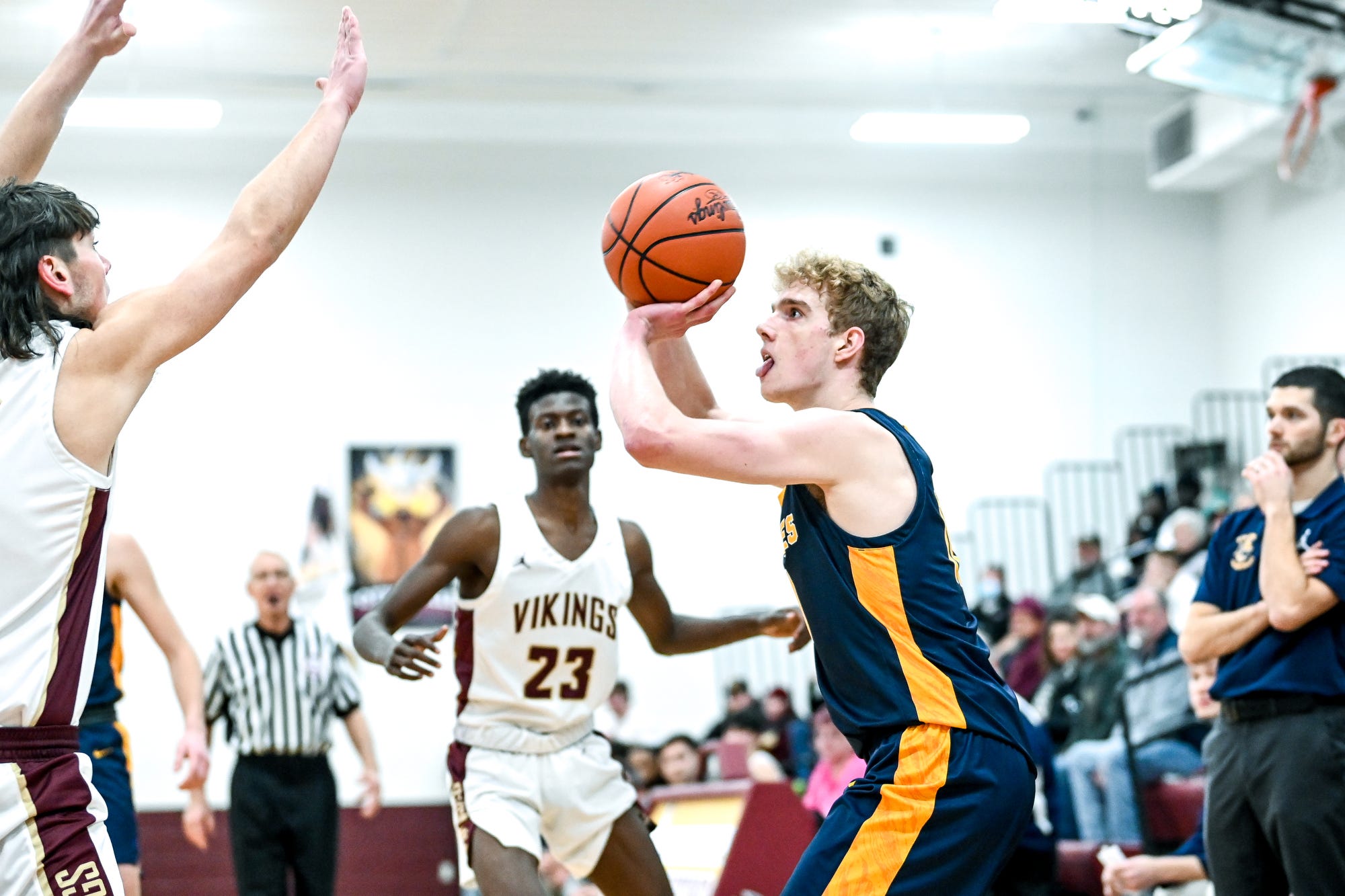 Boys Basketball PewamoWestphalia blows out Potterville in CMAC play