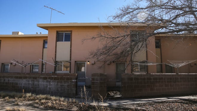 Το Cole Village, ένα πρώην συγκρότημα φοιτητικών κατοικιών NMSU, είναι άδειο από το 2017
