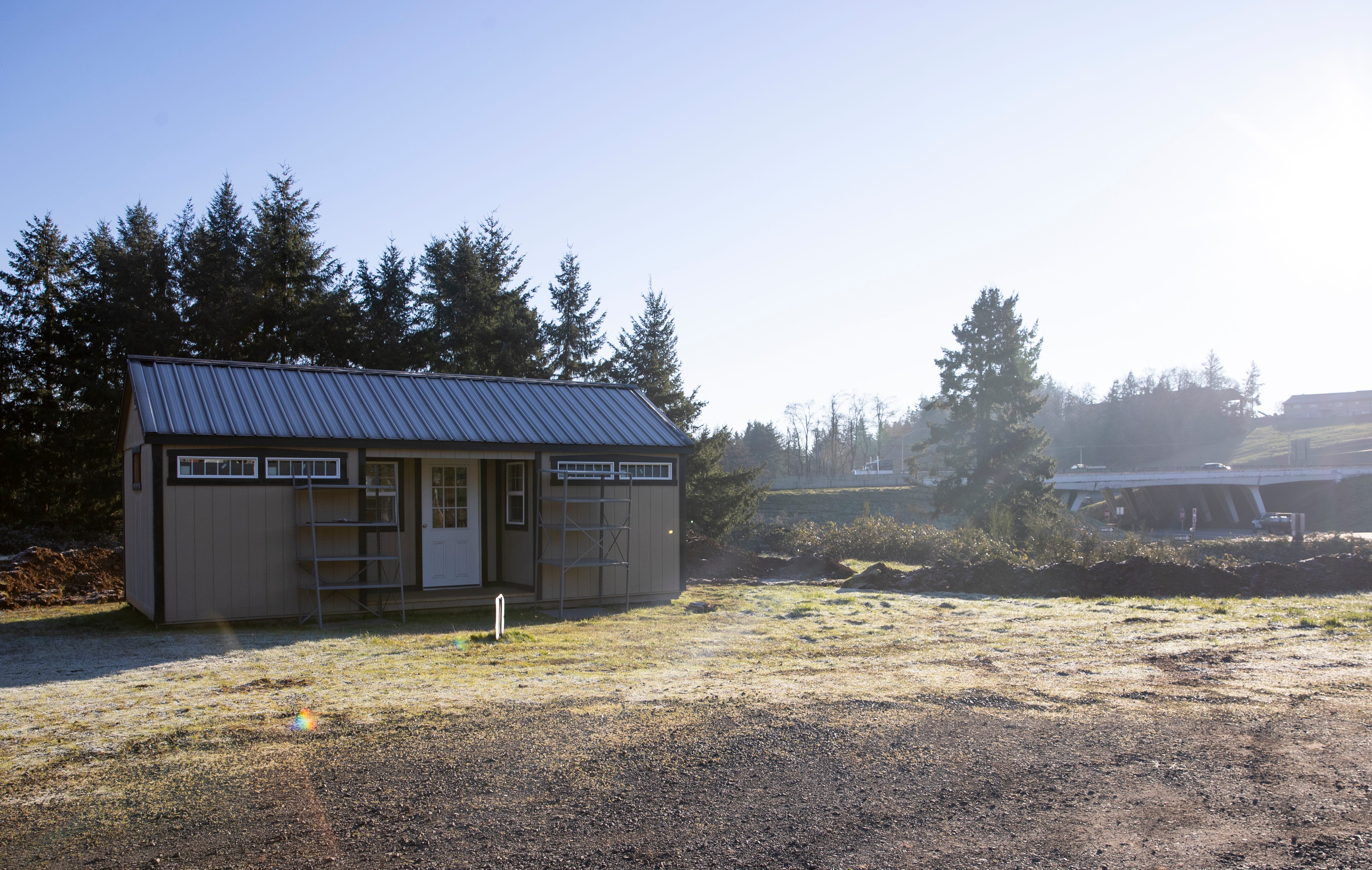 What's being built on Delaney Road near Interstate 5 south of Salem?