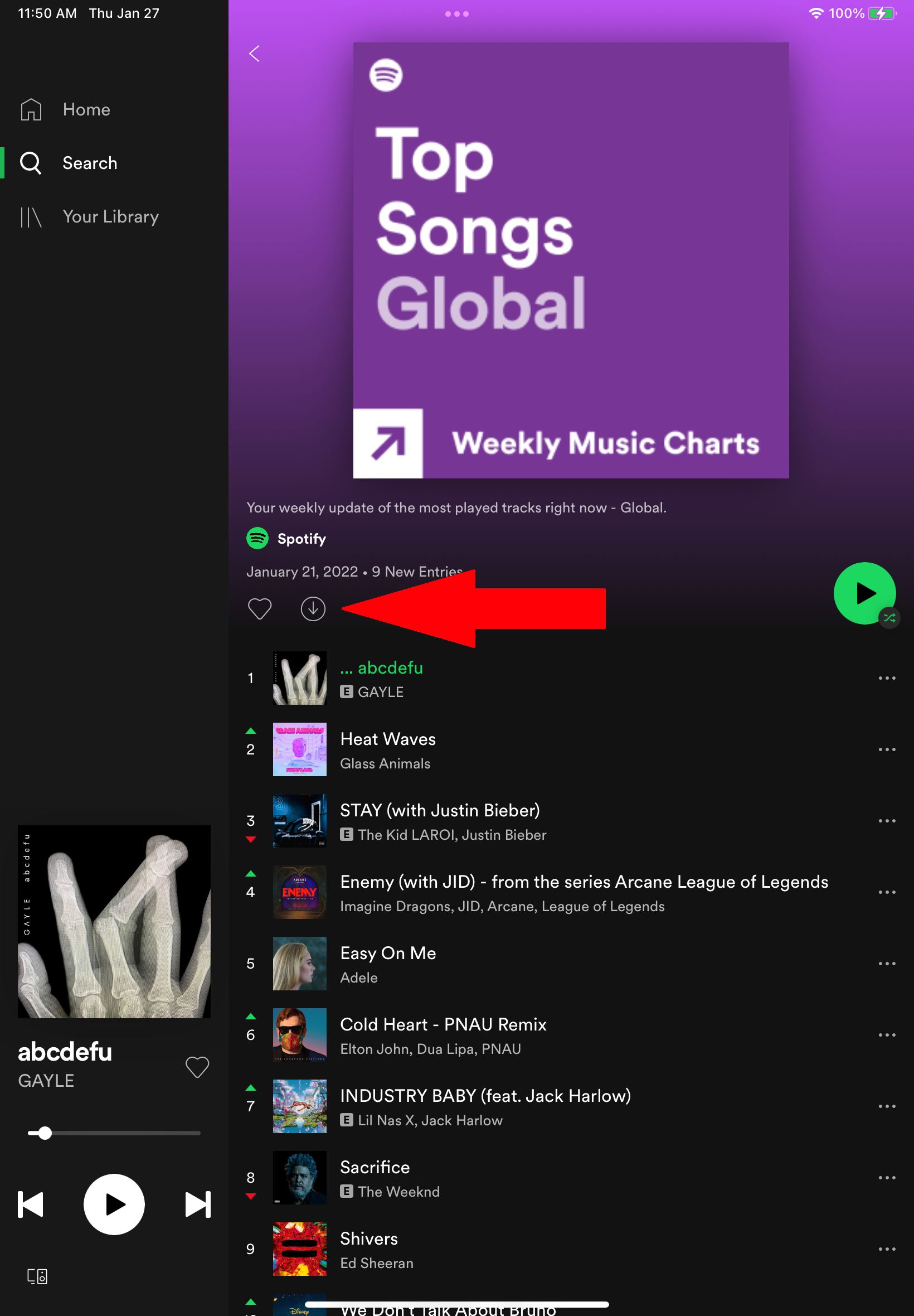 Spotify how to download songs js 10