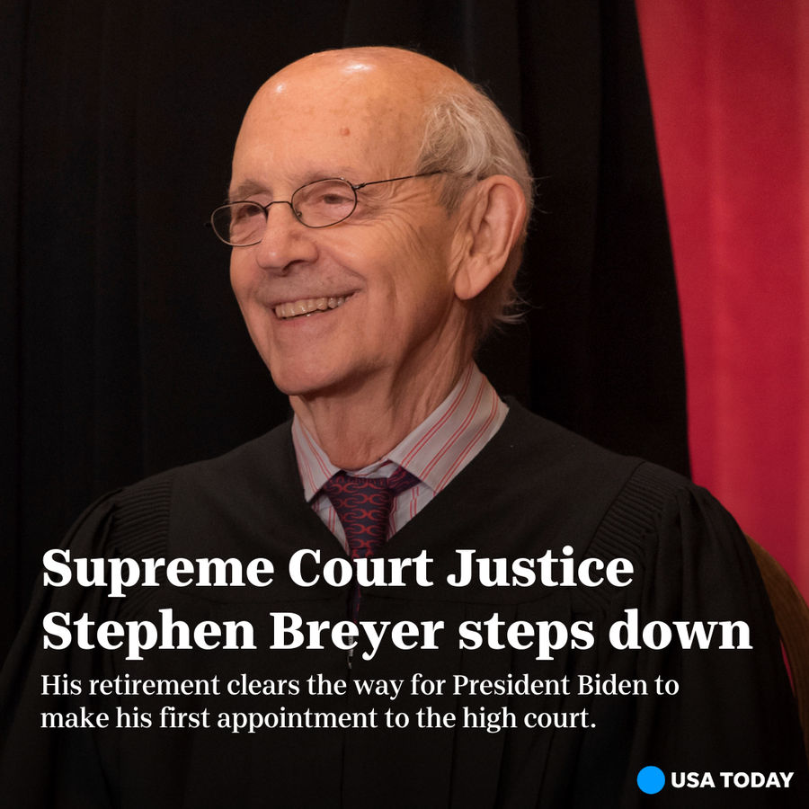 Supreme Court Justice Stephen Breyer will step down after nearly three decades on the high court at the end of this term, several outlets reported Thursday.