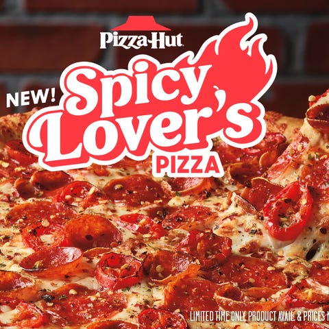 Three new limited time pizza offerings at Pizza Hu