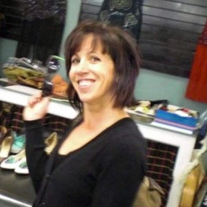 In this file photo, Reno woman Kathy Griffin smiles at Junkee Clothing Exchange. Griffin was found dead on Thursday after being reported missing.