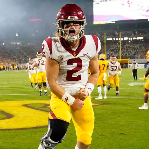 Jaxson Dart is transferring to Ole Miss, where he 