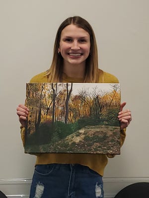 Shaylynn Locke is the January Artist of the Month at Canton High.