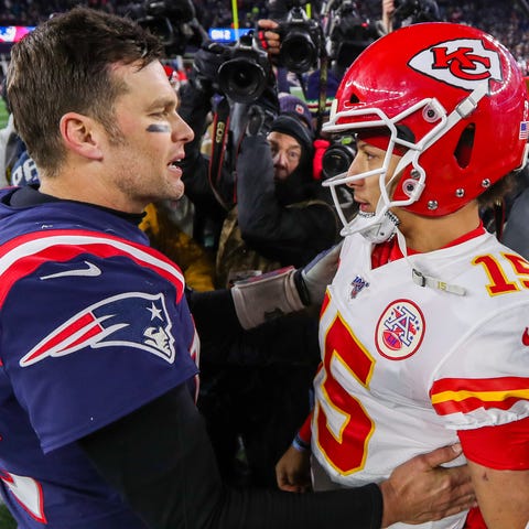 Tom Brady is the only quarterback who's beaten the