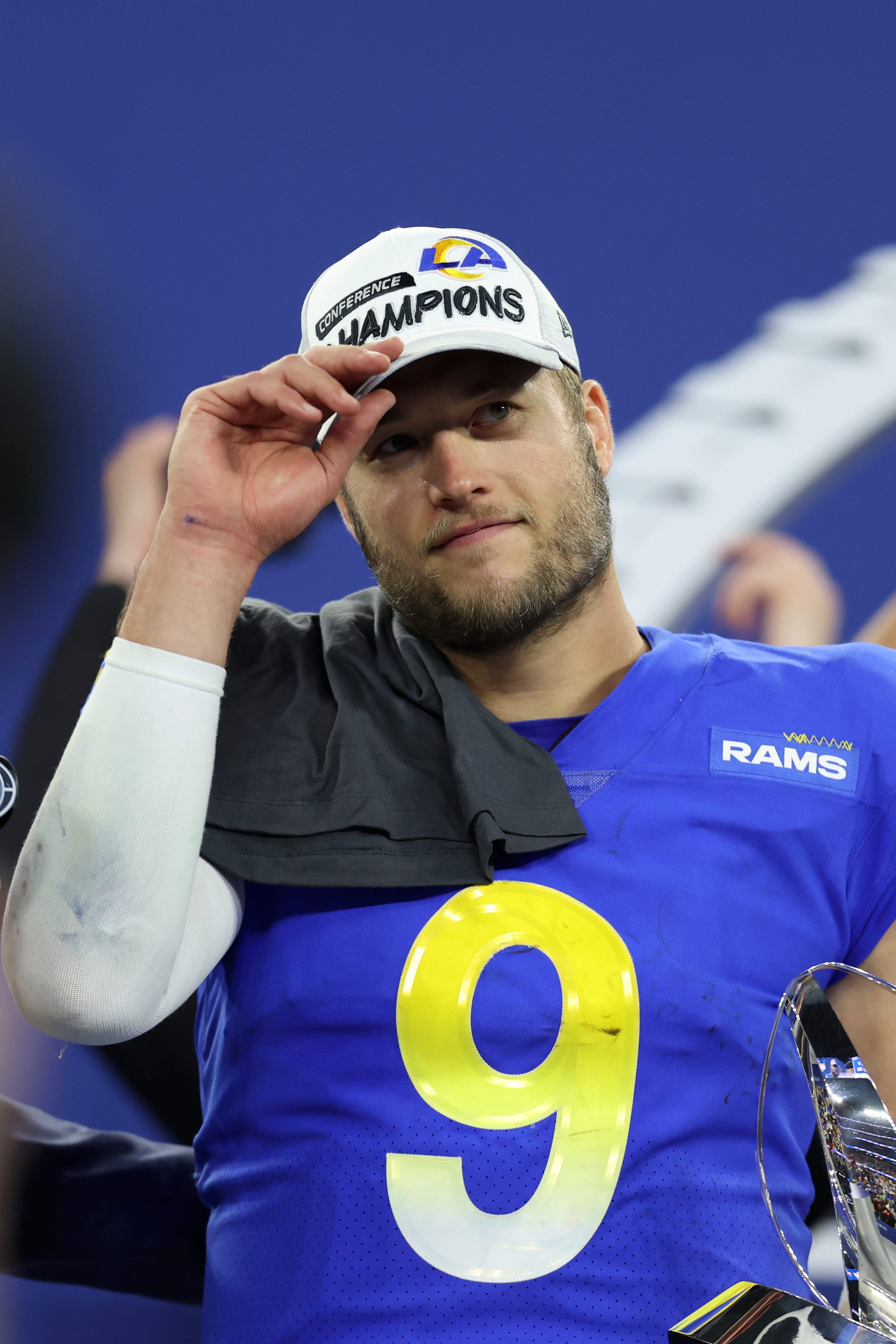 Stafford menahan akhir kesepakatannya, mengantarkan Rams ke Super Bowl