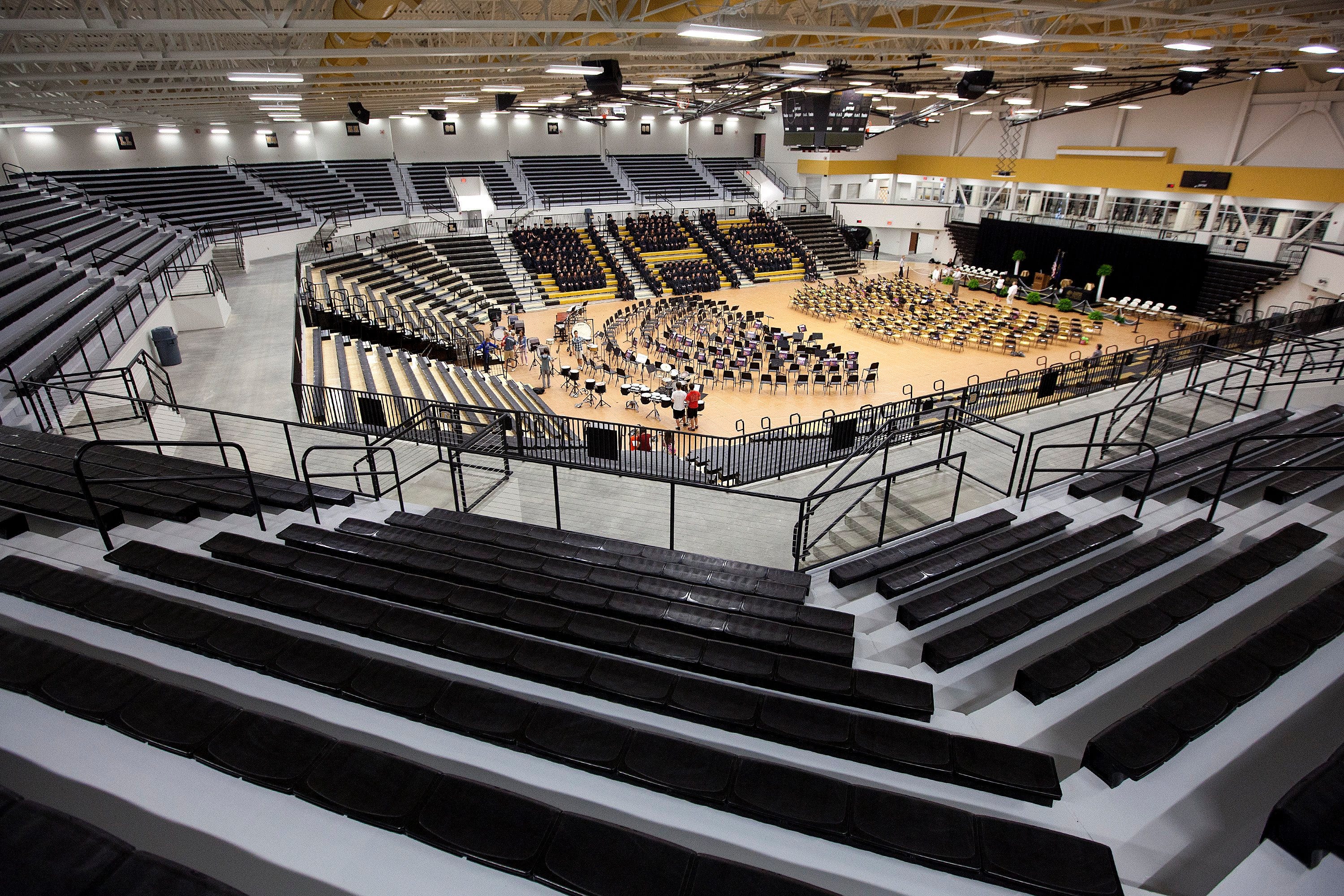 Indiana high school gyms Jasper has modern amenities, oldtime charm