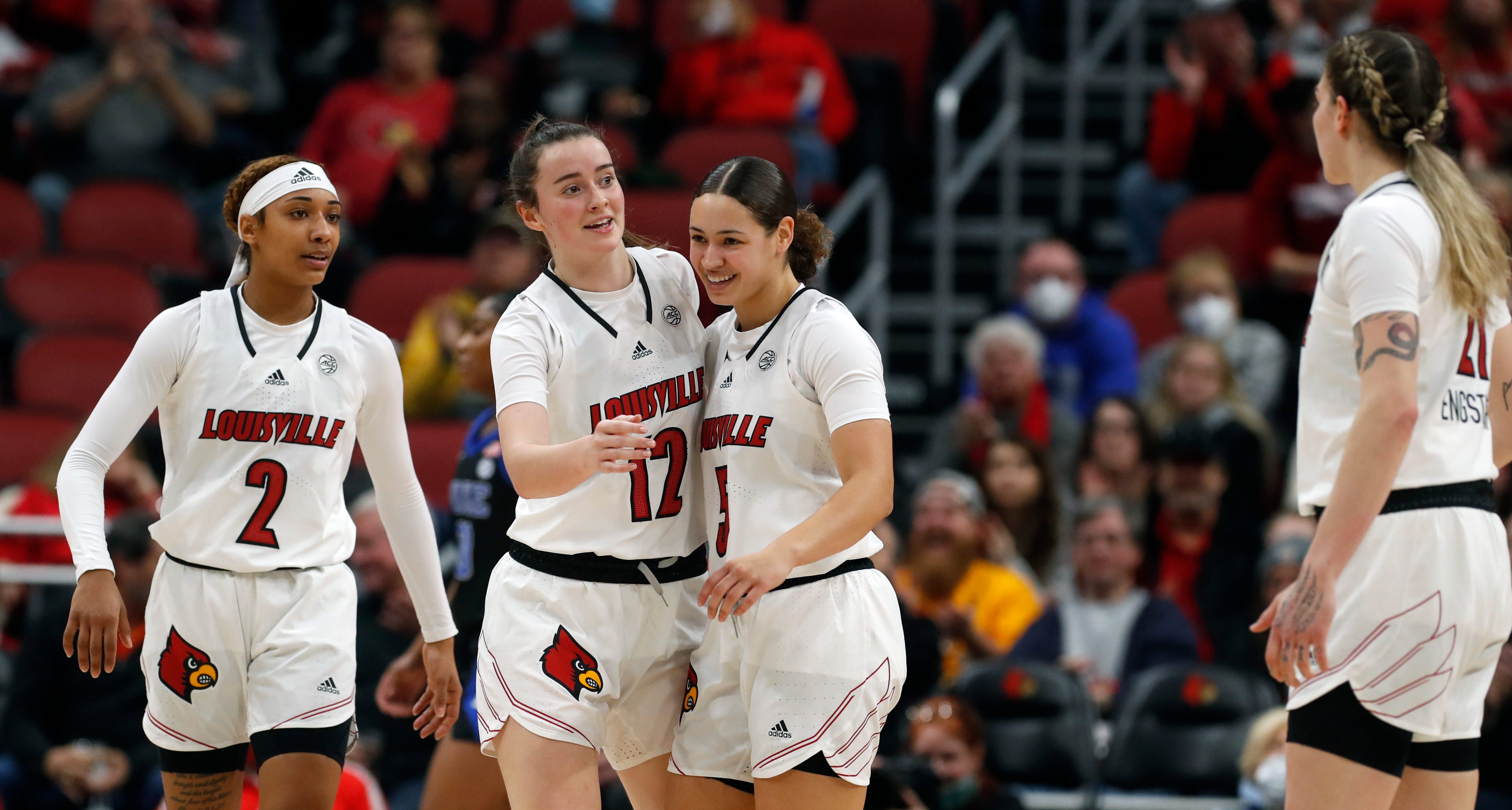 Louisville women's basketball Mykasa Robinson, Ahlana Smith to return