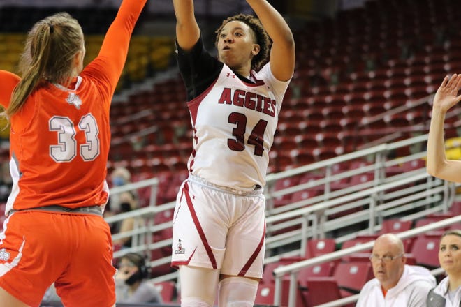 New Mexico State beat Texas Rio Grande Valley on Monday at the Pan American Center.