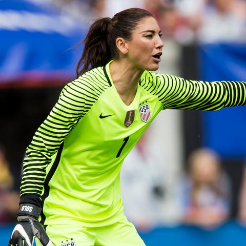 Hope Solo won two gold medals and the 2015 World C
