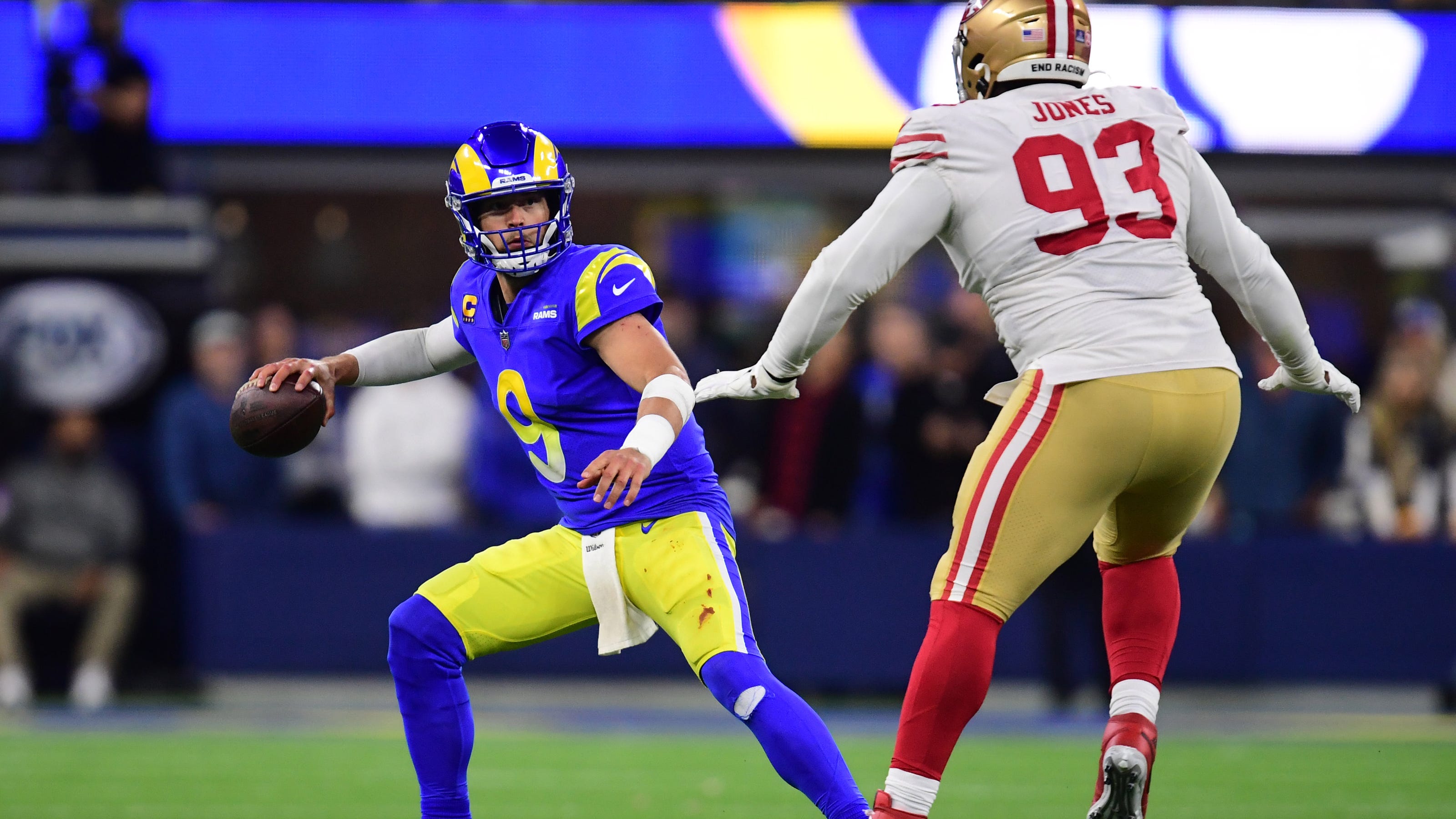 Rams rally past 49ers, reach Super Bowl for second time in Rams rally past 49ers, reach Super Bowl for second time in