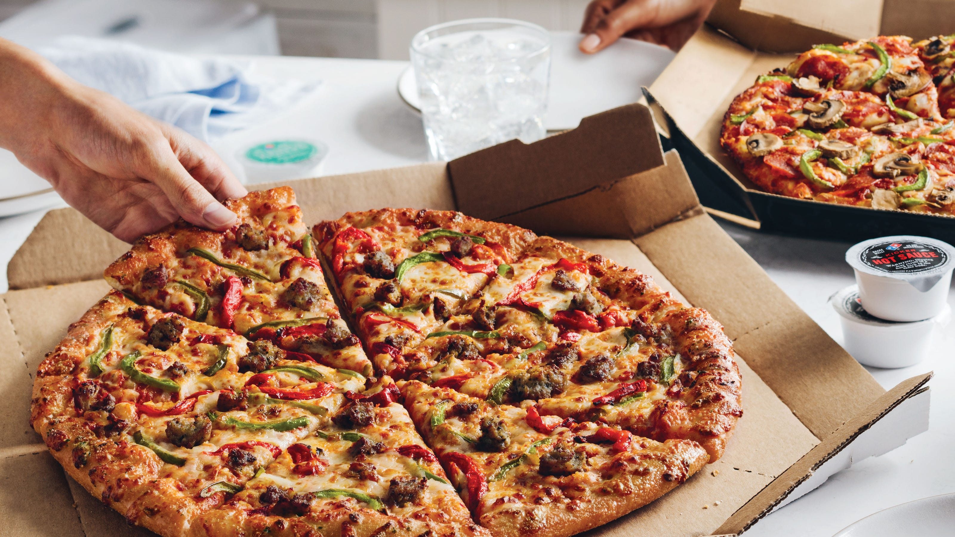 Domino's will tip you $3 if you order online and carryout ...