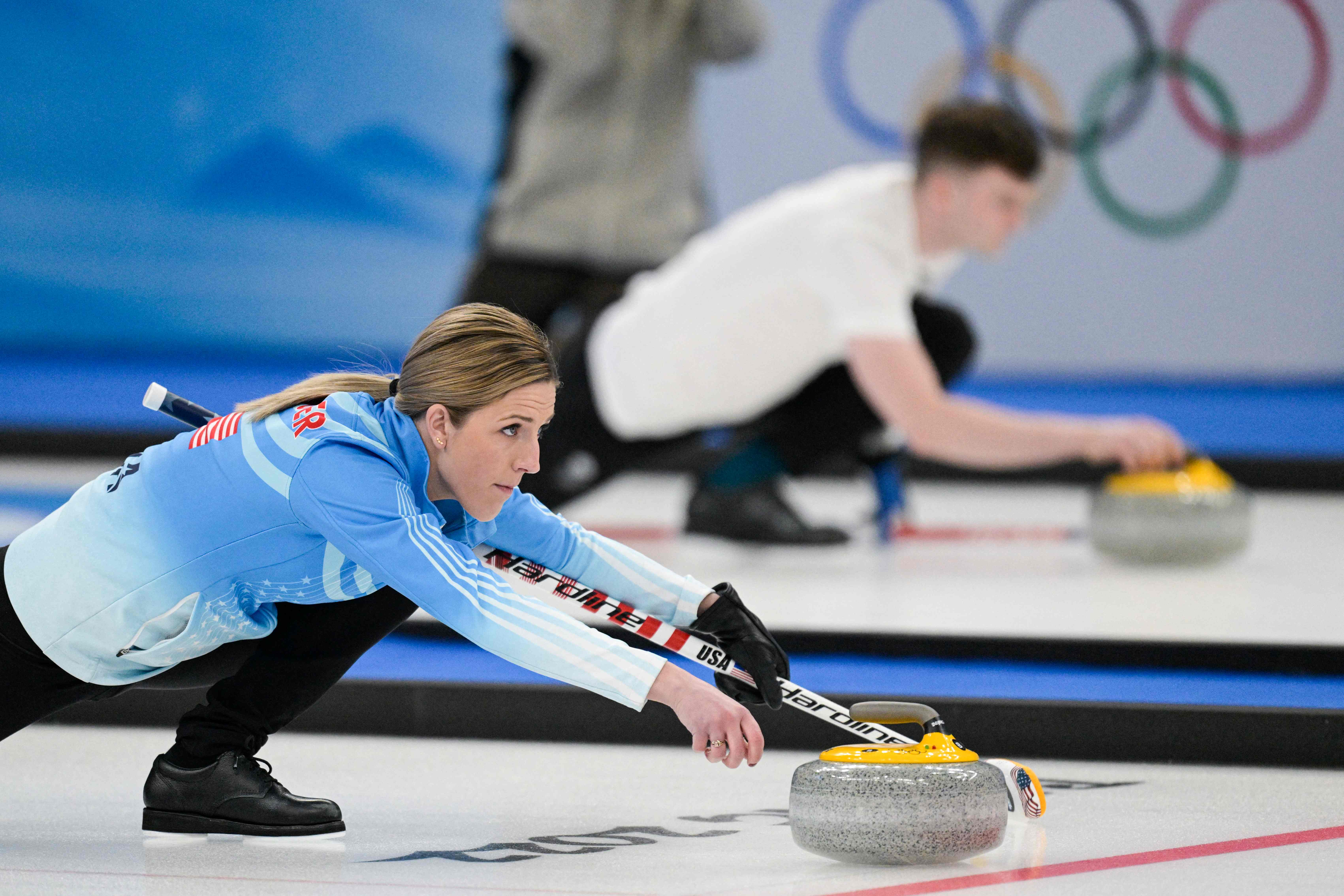 22 Winter Olympics Curling At The Ice Cube Kicks Off Beijing Games