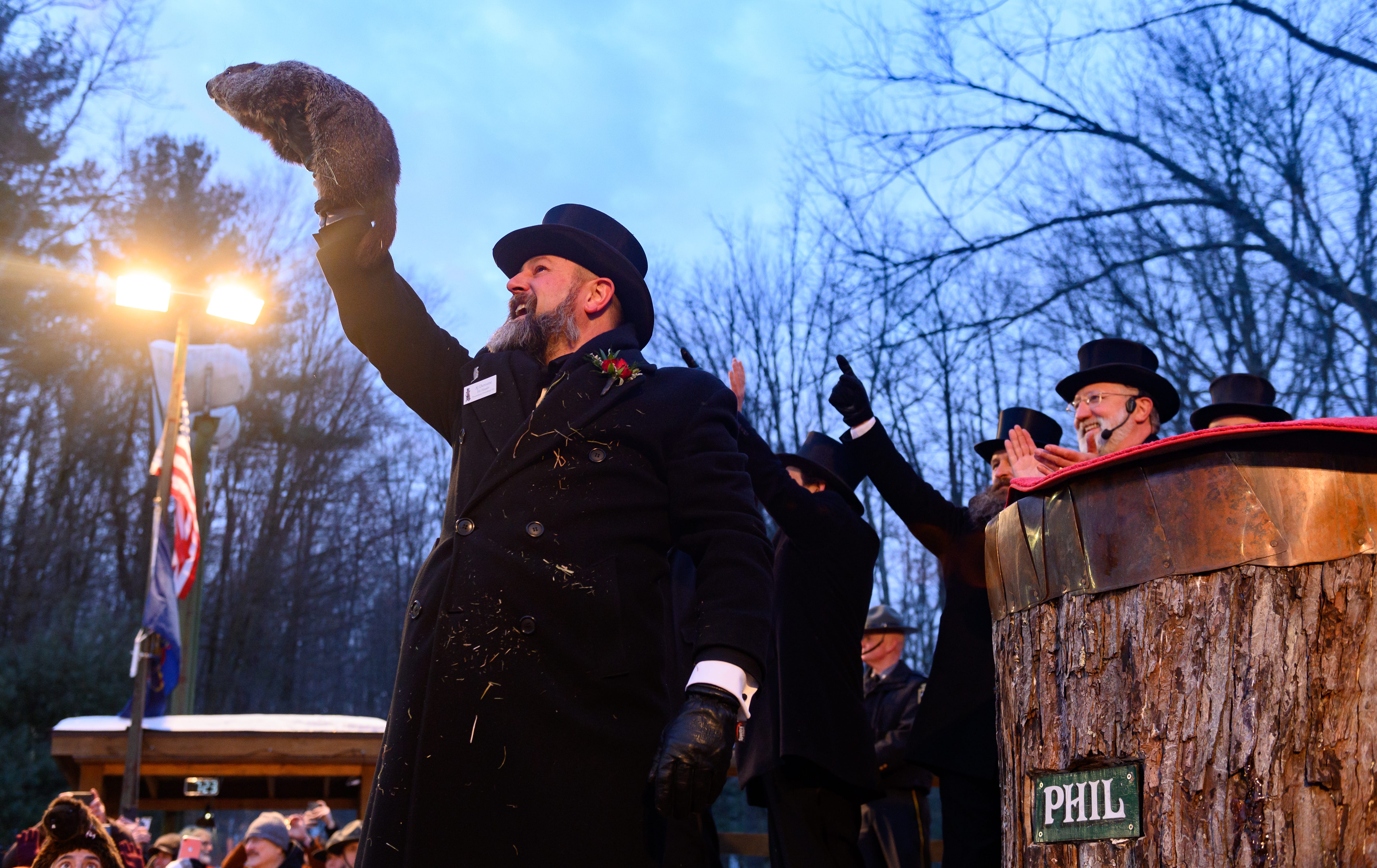 Did the groundhog see his shadow? Get the results of Punxsutawney Phil's winter forecast