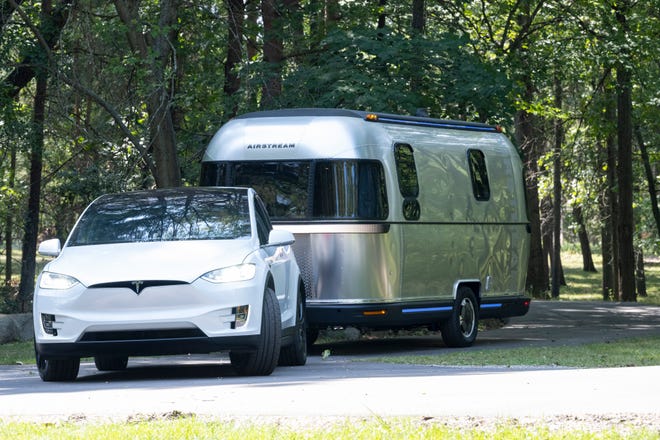 Airstream is testing the eStream electric travel trailer.