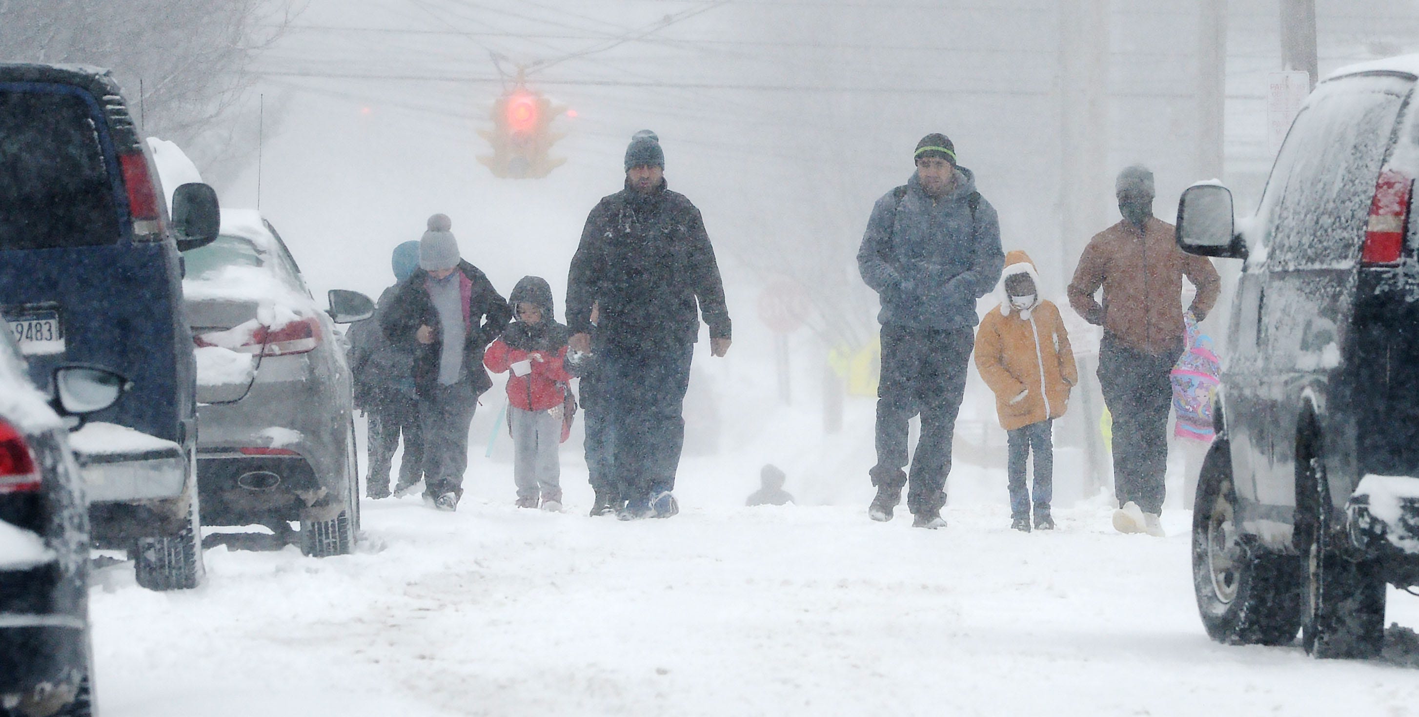 Winter storm warning for Erie Rain, possible ice, snow in forecast