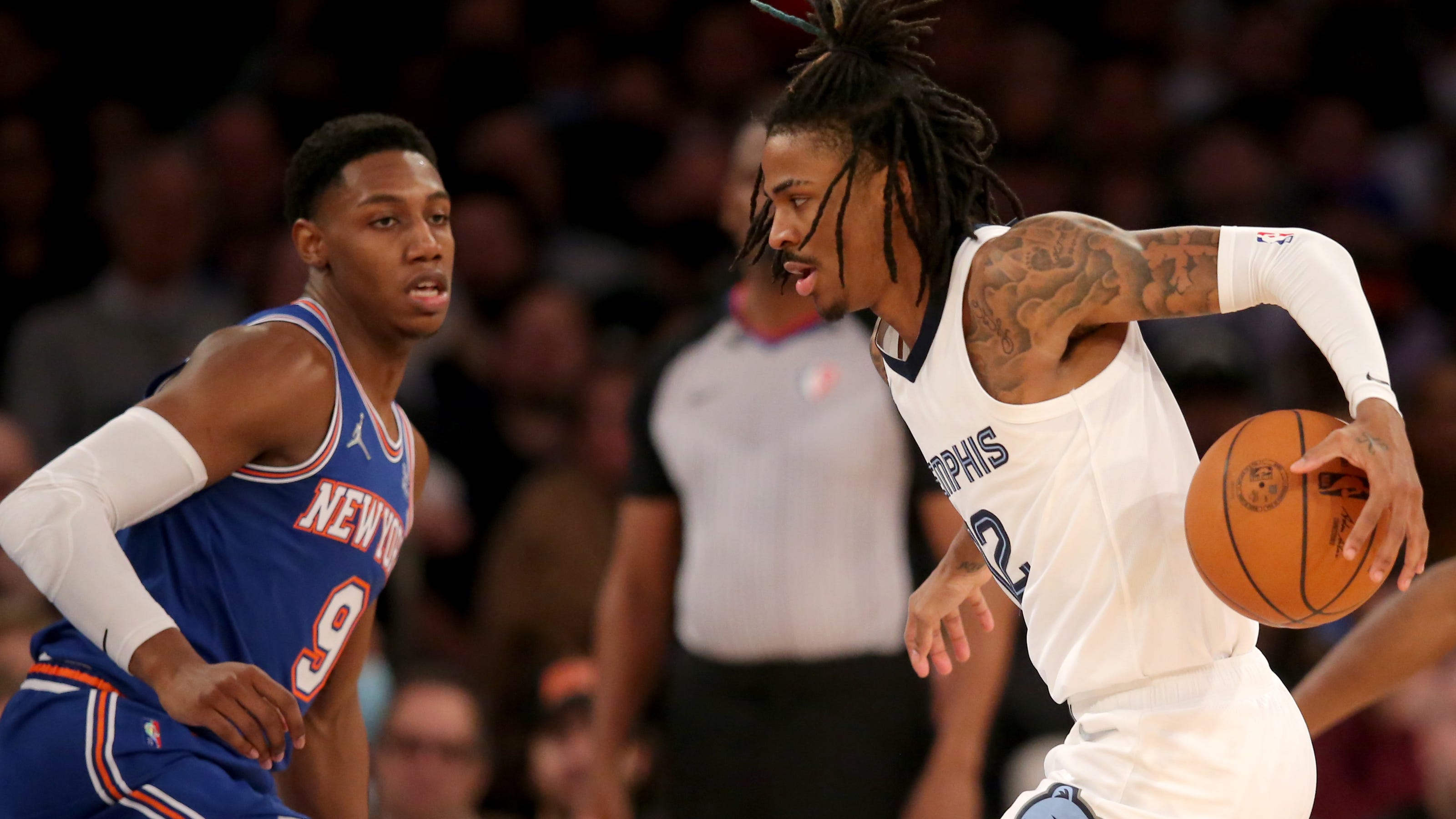 Memphis Grizzlies defeat New York Knicks in Madison Square Garden