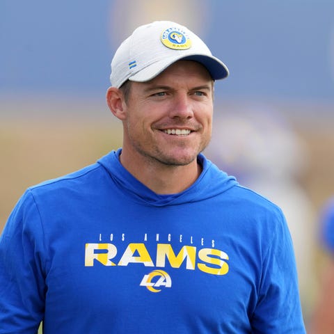 Los Angeles Rams offensive coordinator Kevin O'Con