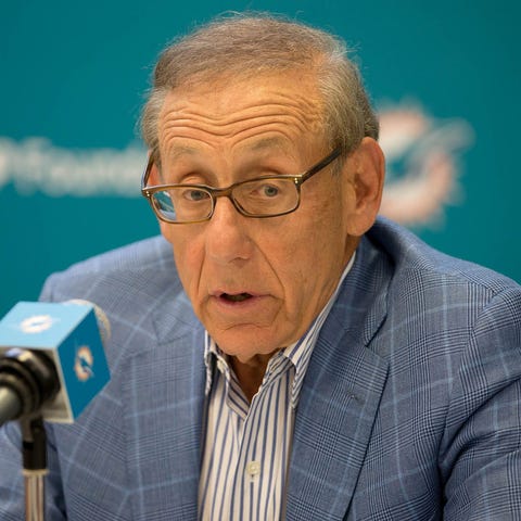 Miami Dolphins owner Stephen Ross has pushed back 
