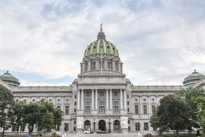 State House and Capitol Building in Harrisburg, Pennsylvania. (Dave Newman/Dreamstime/TNS)