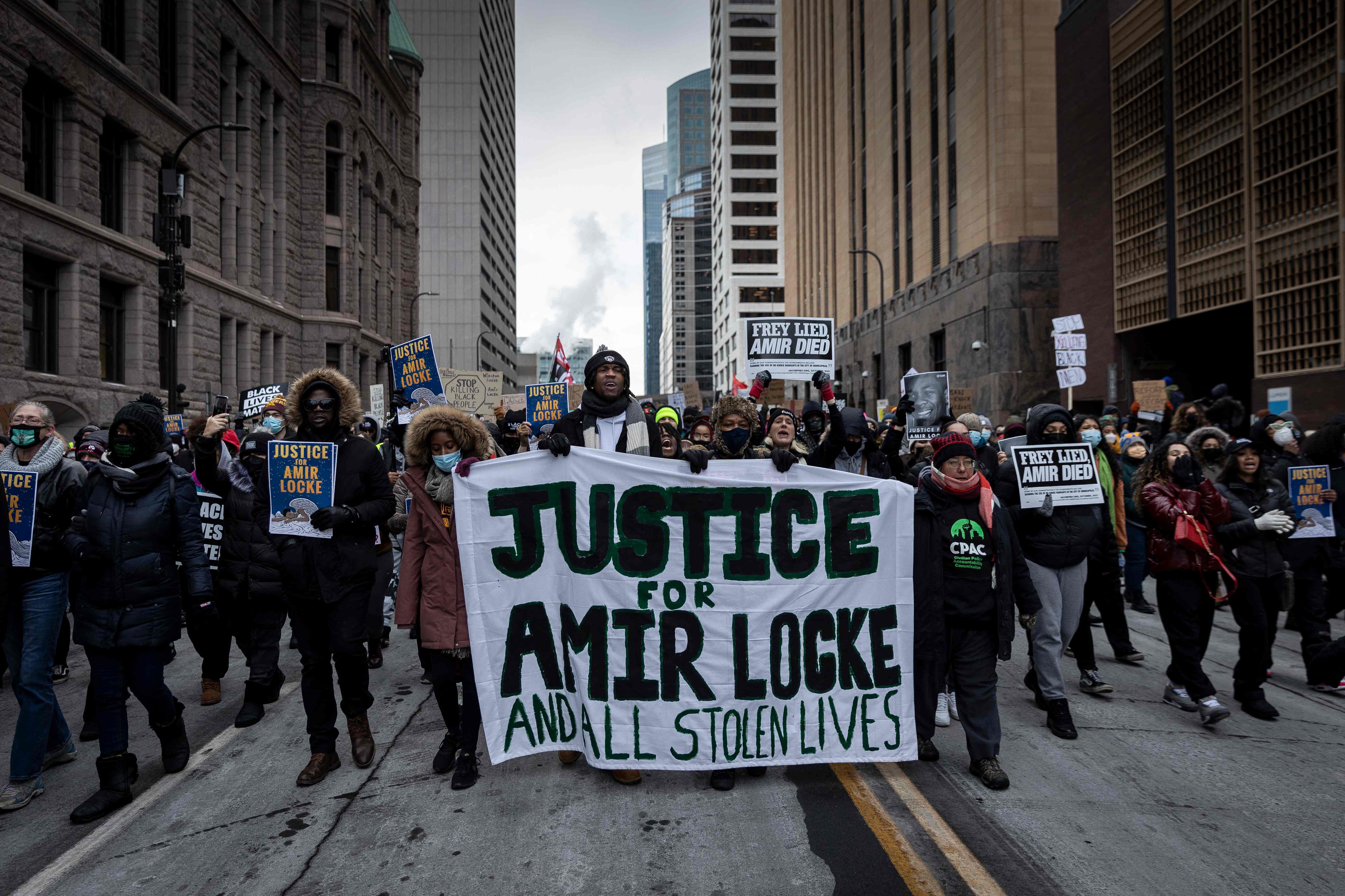 Amir Locke's family sues Minneapolis 1 year after he was killed in 'no-knock' raid