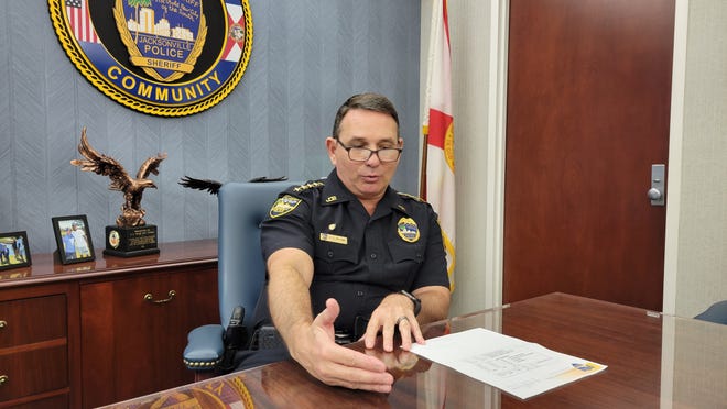 Jacksonville Sheriff Mike Williams will be stepping down on June 10, leaving a series of events to fill that post over the next year.