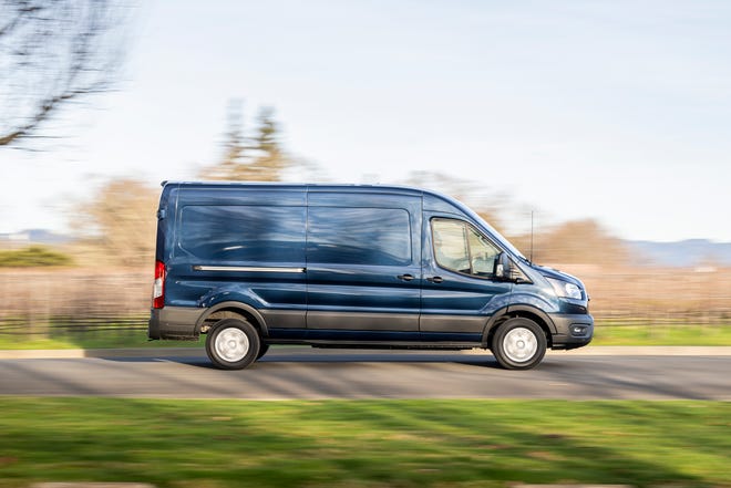 Ford Motor Company began shipping its new, all-electric E-Transit cargo van from its Kansas City Assembly Plant in Missouri to customers across the U.S., the Dearborn automaker said.