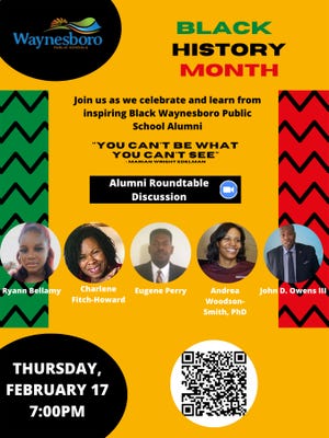 Waynesboro Black History Month flyer