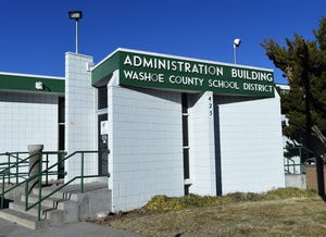 Washoe County School District Administration Building, Feb. 7, 2022