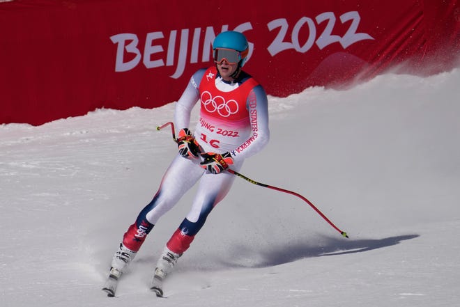 Ryan Cochran-Siegle competed in both the men's downhill and Super-G at the 2022 Beijing Olympics.