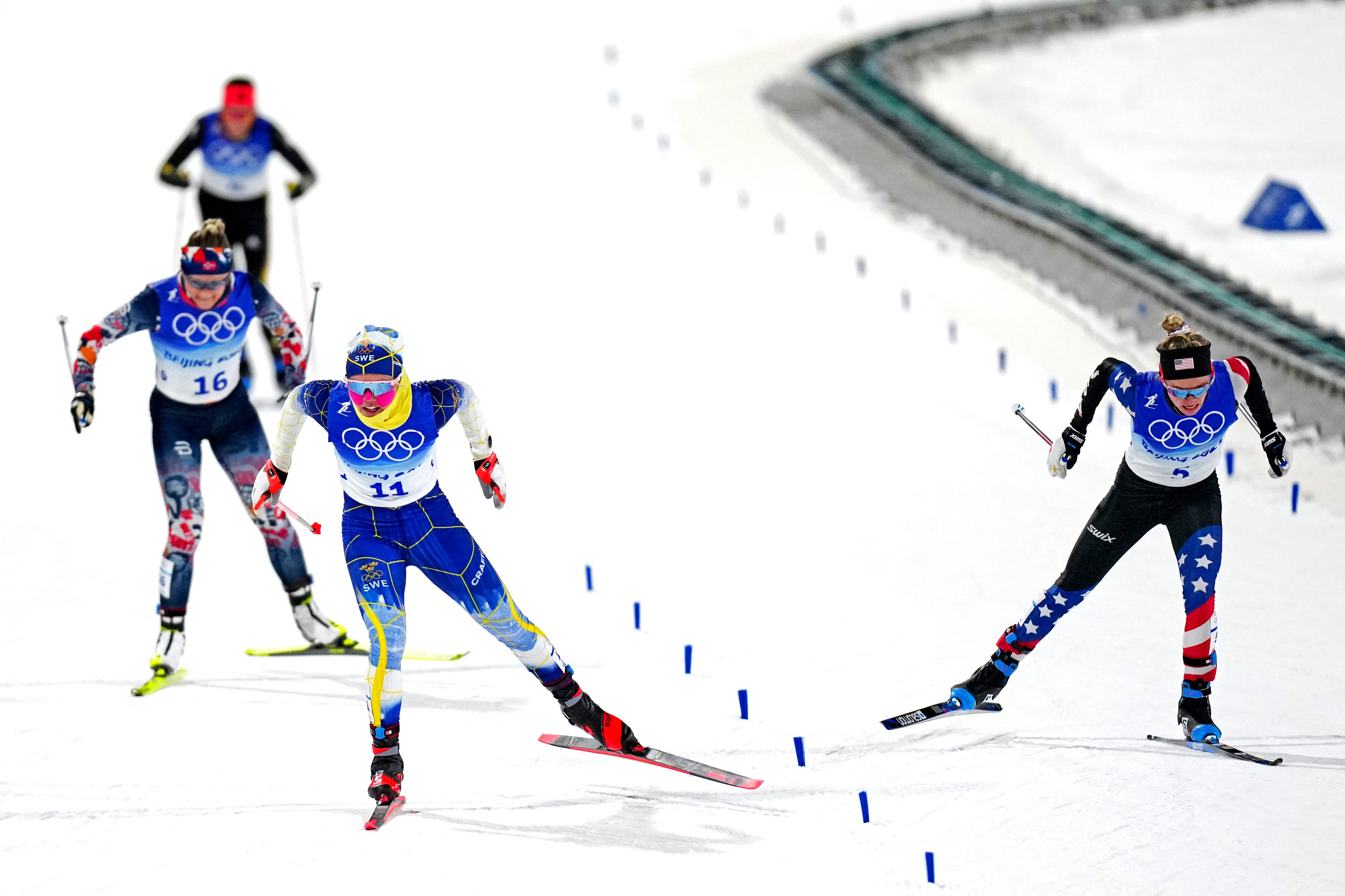 Jessie Diggins makes history at the Winter Olympics. Her moment in