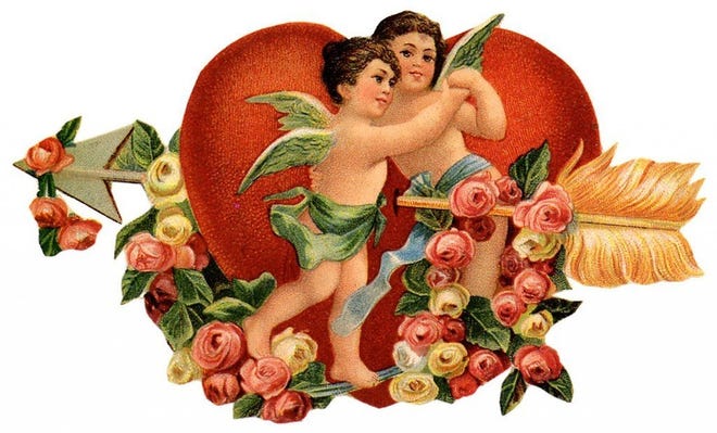 A vintage valentine.
