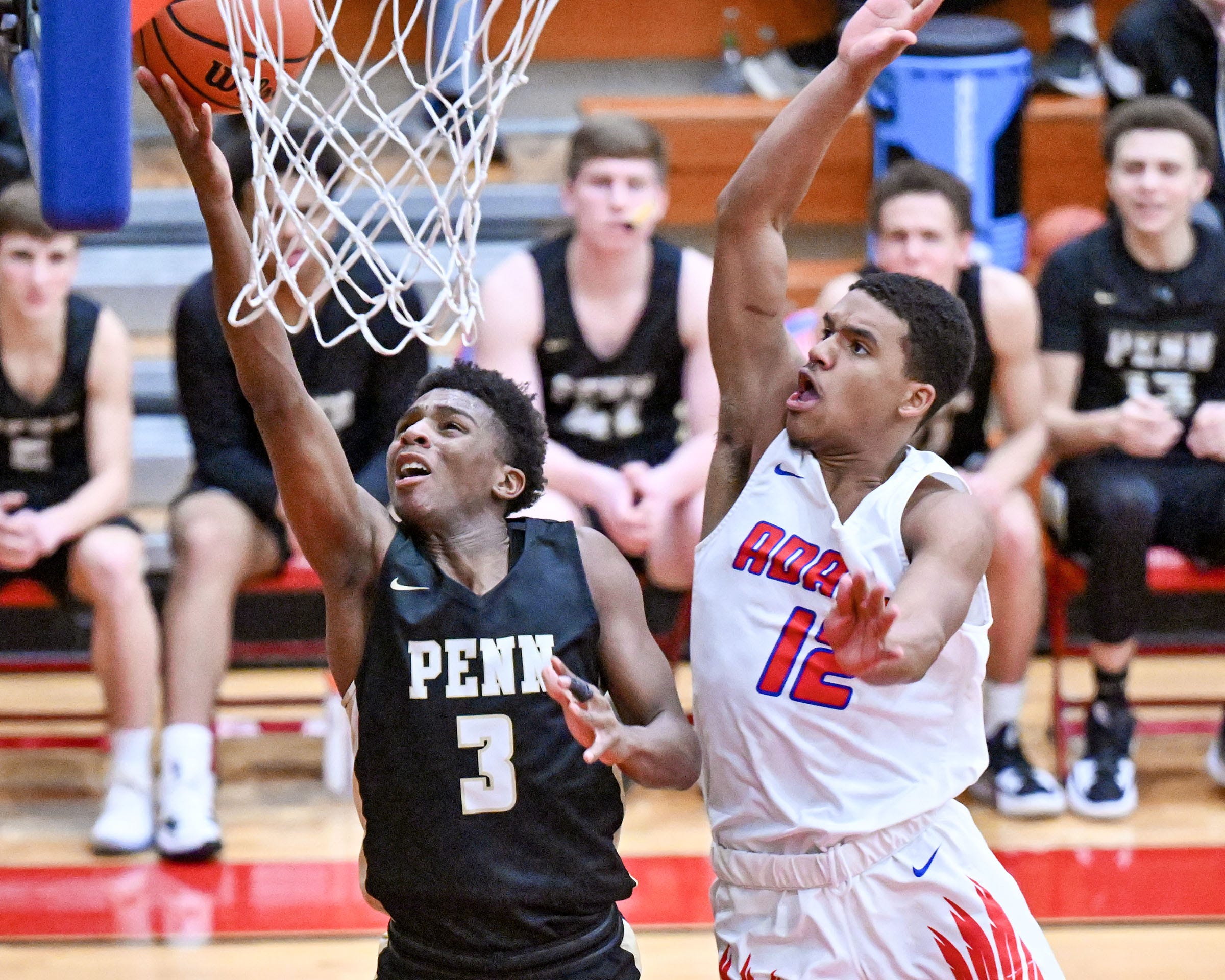 Markus Burton's 37 leads Penn past South Bend Adams