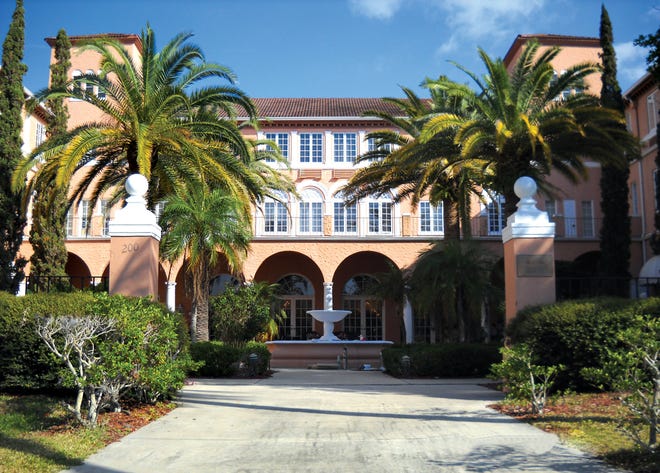The Hotel Venice building, now home to the Venice Center for Independent and Assisted Living, was built in 1926 and includes a roof that crests as high as 48 feet, towers that reach as high as 56 feet. A proposed modification of the city's land development rules would preserve the right to develop at a similar height.
