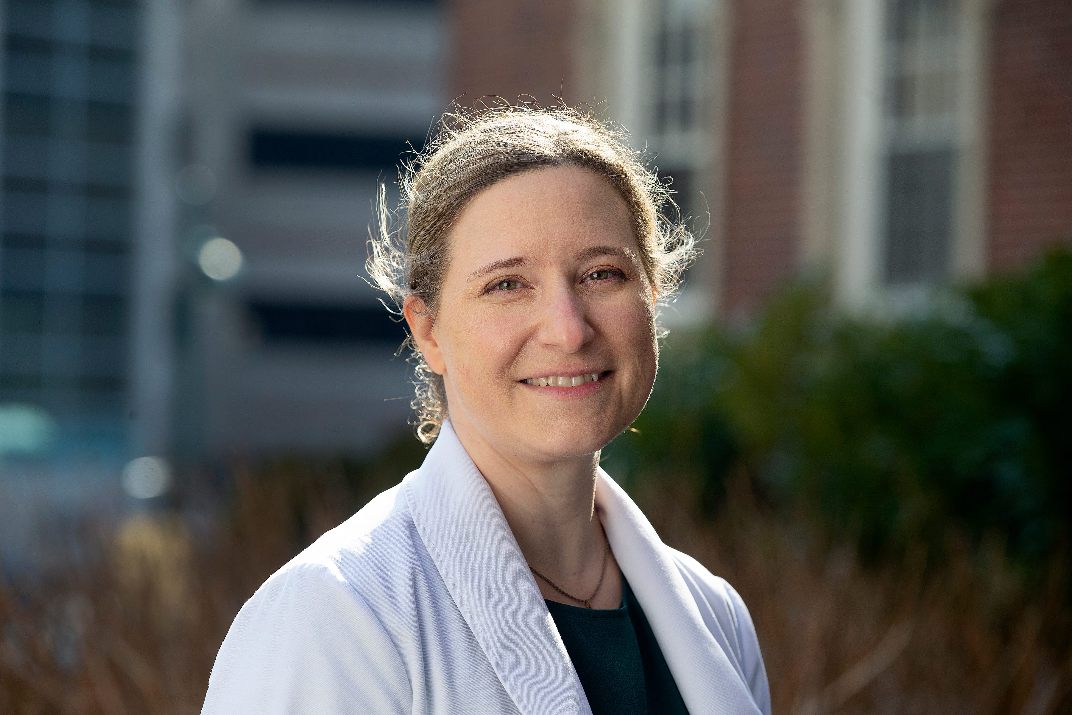 Dr. Violet Kramer, co-director of ICU, talks about working through the COVID-19 pandemic and the impact it has had on her life at Monmouth Medical Center in Long Branch, NJ Tuesday, February 8, 2022.