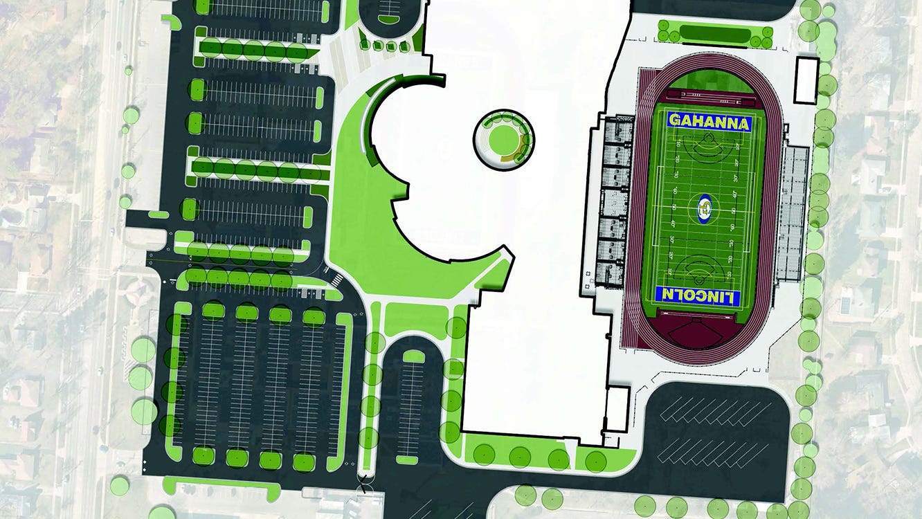 Gahanna Lincoln High School design: Original option moves forward at ...