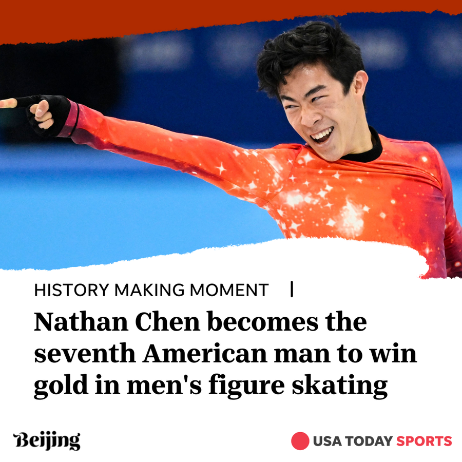 Nathan Chen capped off a spectacular showing at the Beijing Olympics with a gold medal.
