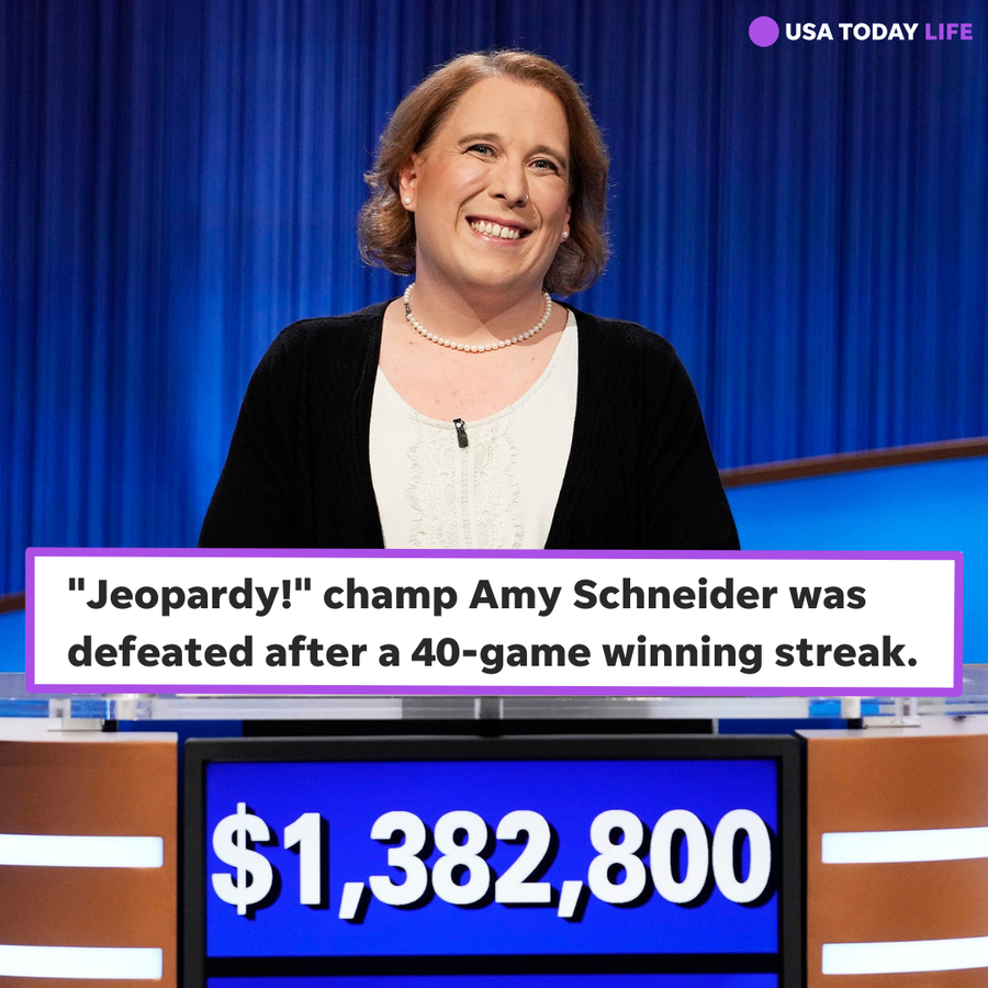"Jeopardy!" champion Amy Schneider