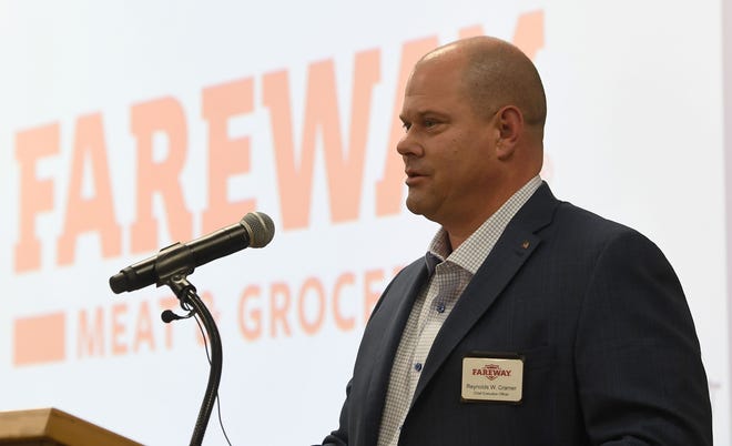 Reynolds Cramer, president and CEO of Fareway Stores, spoke recently about the company's $2 million pledge to help build the Boone Recreation and Wellness Center. On Tuesday, voters said no the $10 million bond issue.